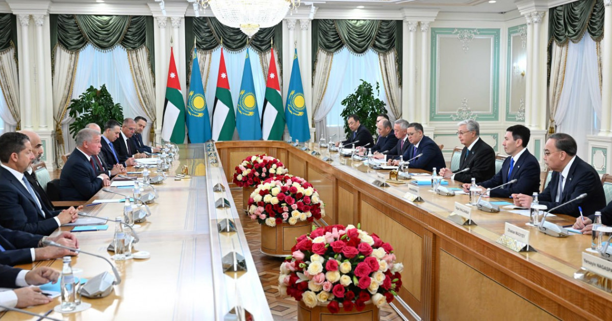 Қазақстан Президенті мен Иордания Королі кеңейтілген құрамда келіссөз жүргізді
