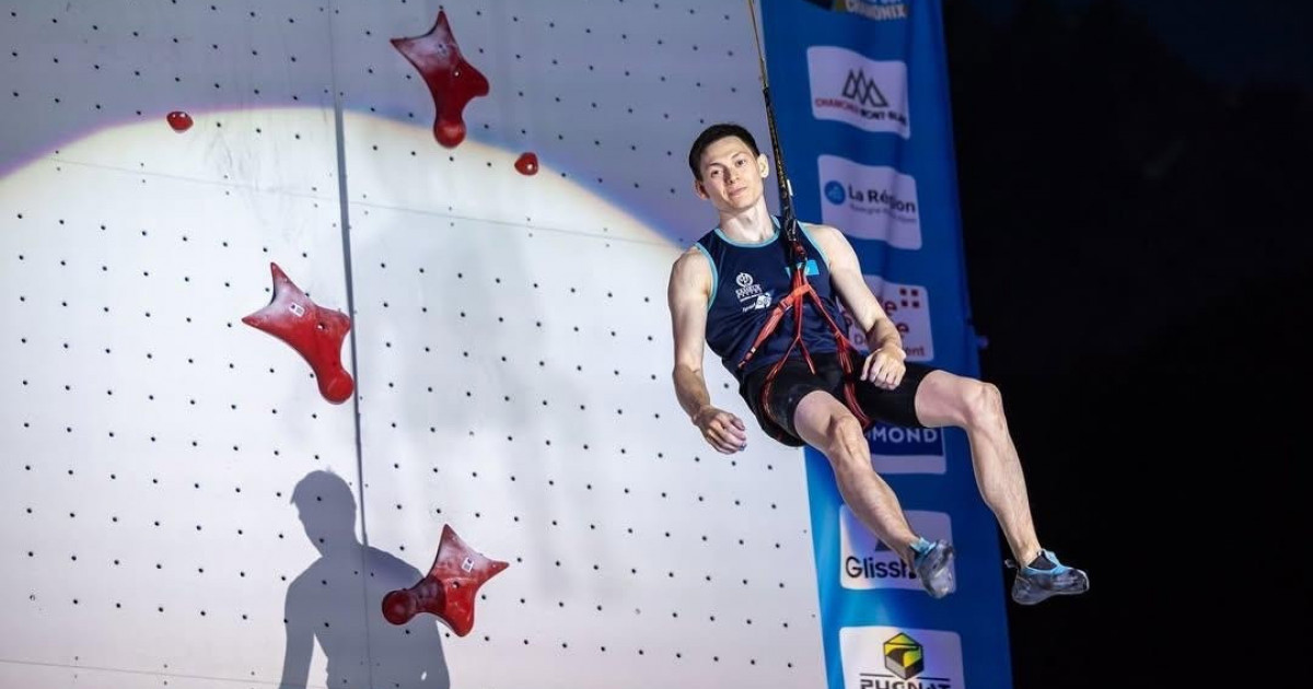 Құзға өрмелеуші Ришат Хайбуллин Қытайда өтіп жатқан дүниежүзілік додада жүлдегер атанды