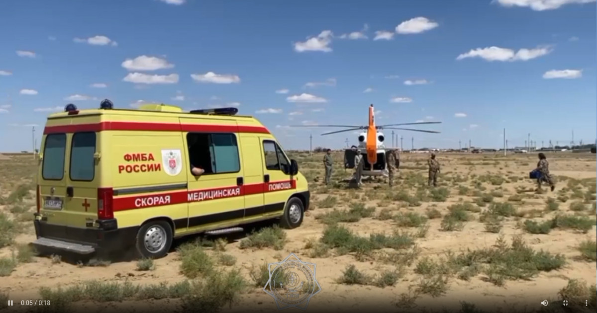 Қызылорда облысында науқас тікұшақпен ауруханаға жеткізілді