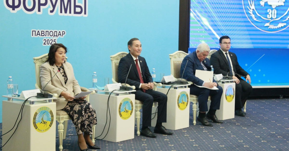 Павлодарда Жұмысшы мамандықтар жылы аясында Қазақстан халқы Ассамблеясының отырысы өтті