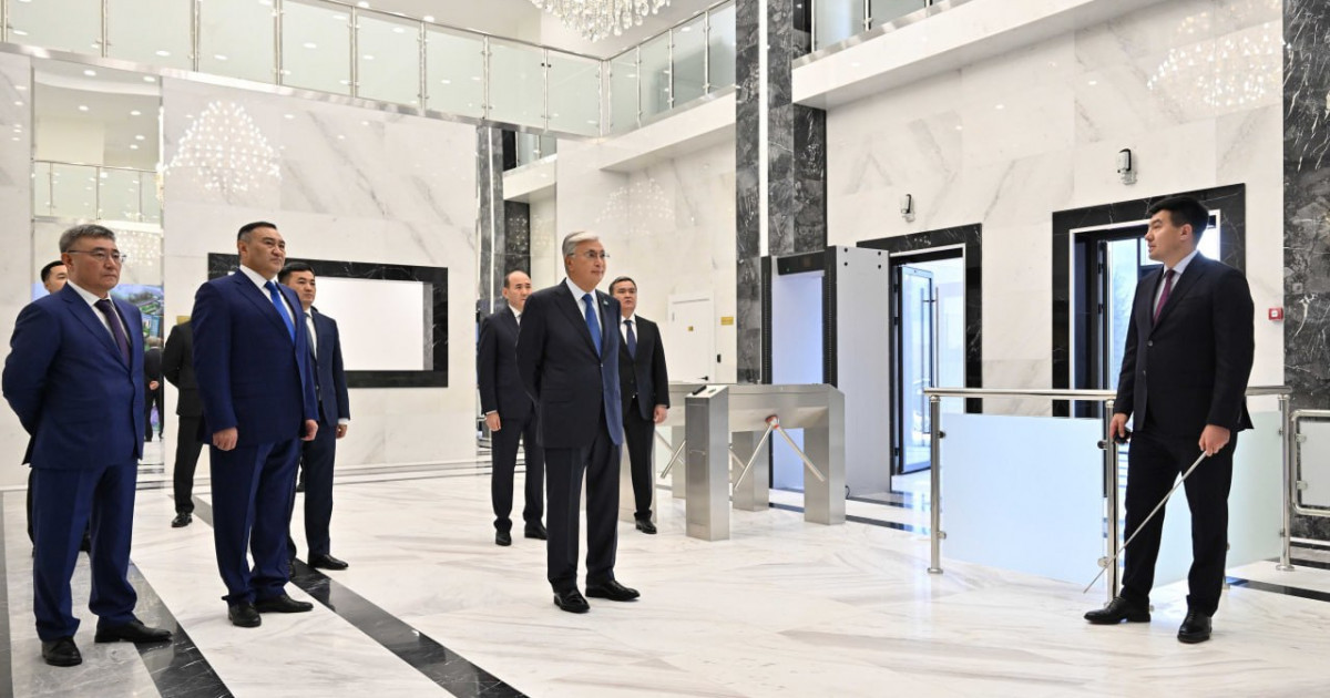 Президент Астана қаласы бойынша Ұлттық қауіпсіздік комитеті департаментінің жаңа ғимаратын аралап көрді