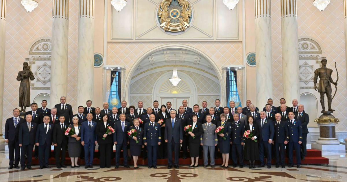 Президент көлік саласының мамандарын мемлекеттік наградамен марапаттады