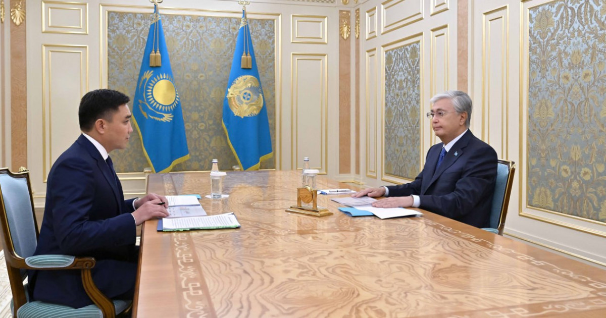 Шымкент қаласының әкімі Ғабит Сыздықбеков Президентке есеп берді