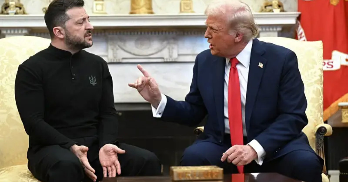 Зеленский мен Трамп Ақ үйде кездесті