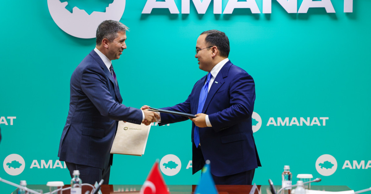 «AMANAT» пен Түркияның Әділет және даму партиясы партияаралық ынтымақтастықты кеңейтуде
