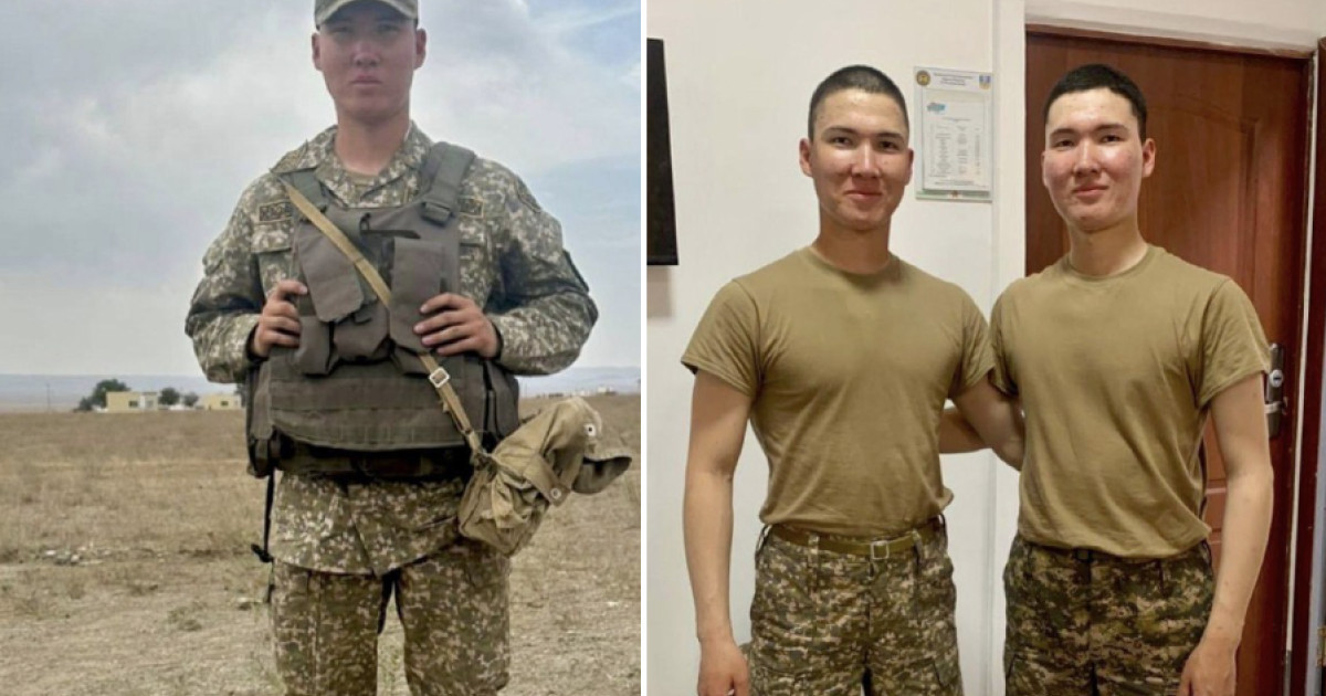 «Егіздерді екі жаққа жіберді»: Жамбылдағы сарбаз әскери бөлімде асылып қалған