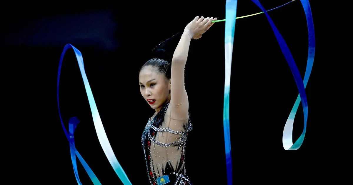 Гимнаст Айбота Ертайқызы Чехияда өткен Гран-приде екі медаль жеңіп алды