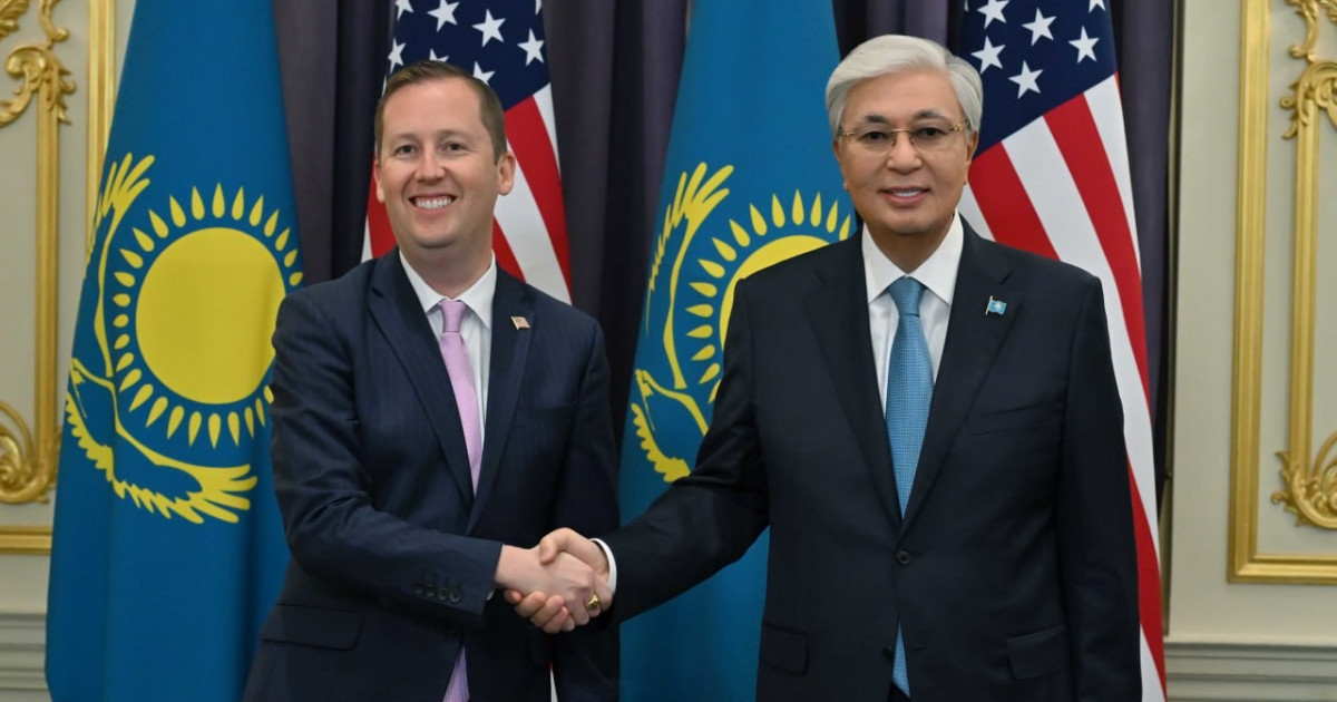 Қасым-Жомарт Тоқаев АҚШ президентінің Оңтүстік және Орталық Азиядағы арнаулы өкілі Серджио Горды қабылдады