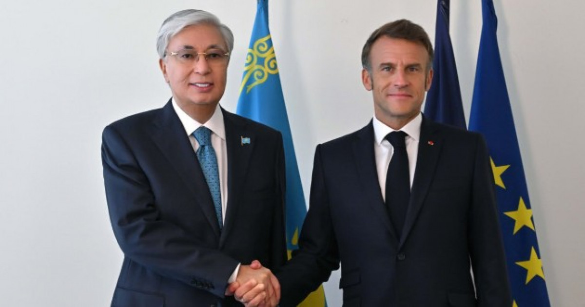 Қасым-Жомарт Тоқаев Франция президентімен кездесті