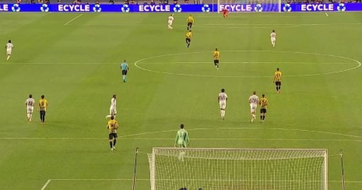 «Қайрат» - «Реал Мадрид» ойыны: Мбаппе «Қайраттың» қақпасына екінші голын соқты