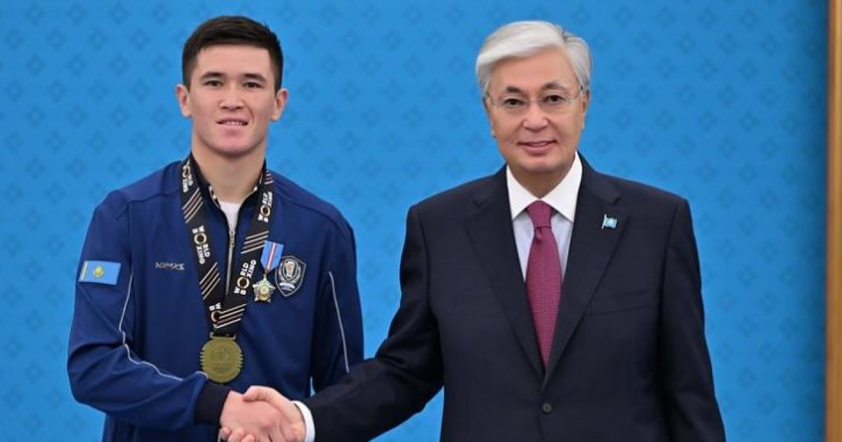 «Қазақ еліне алғысым шексіз»: ең жас әлем чемпионы Төрехан Сабырхан марапаты жайлы айтты