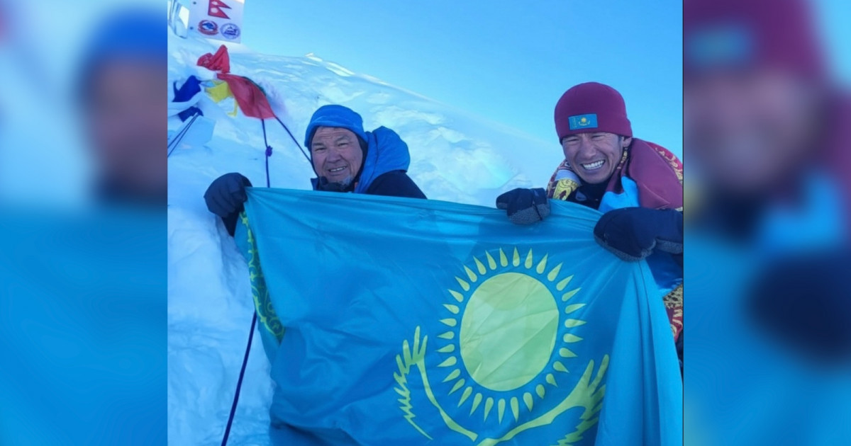 Қазақстандық альпинист биіктігі 8 163 метр болатын Гималайдағы биік шыңды бағындырды