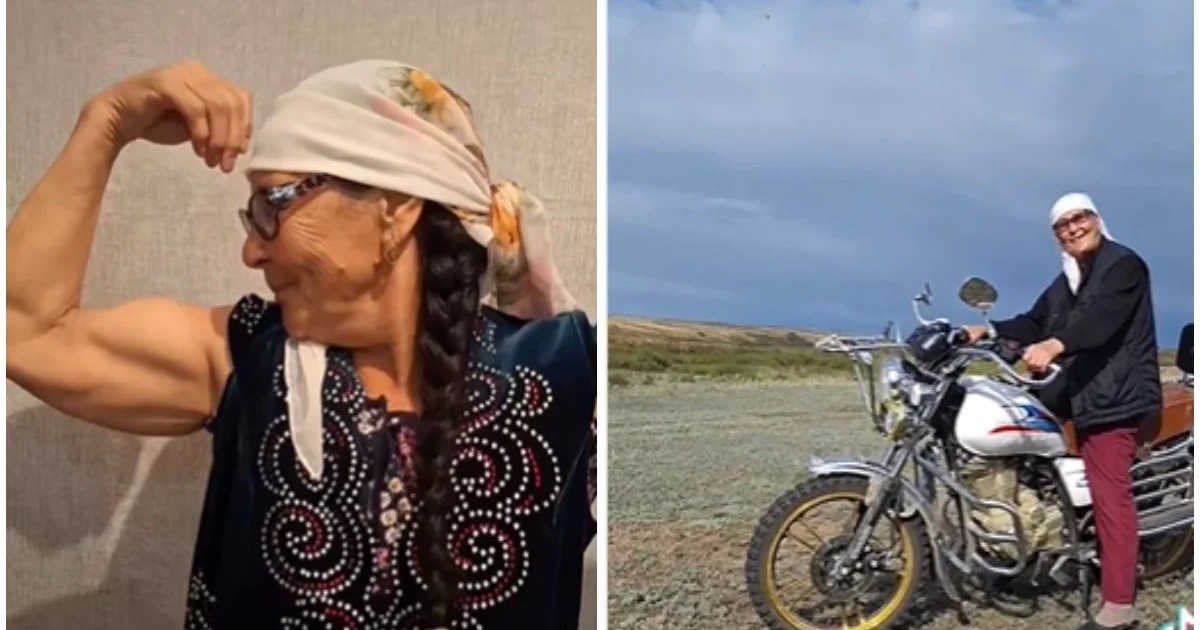 «Қазақтың Томирисі»: 67 жастағы әженің физикалық күш-қуаты жұртты таңғалдырды