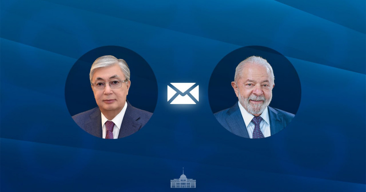 Мемлекет басшысы Бразилия президентіне құттықтау жеделхатын жолдады