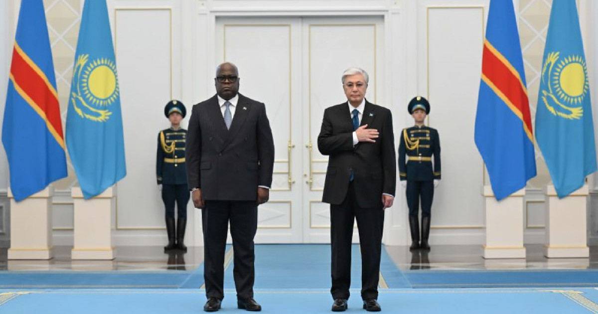 Мемлекет басшысы Конго Демократиялық Республикасының президентін қарсы алды