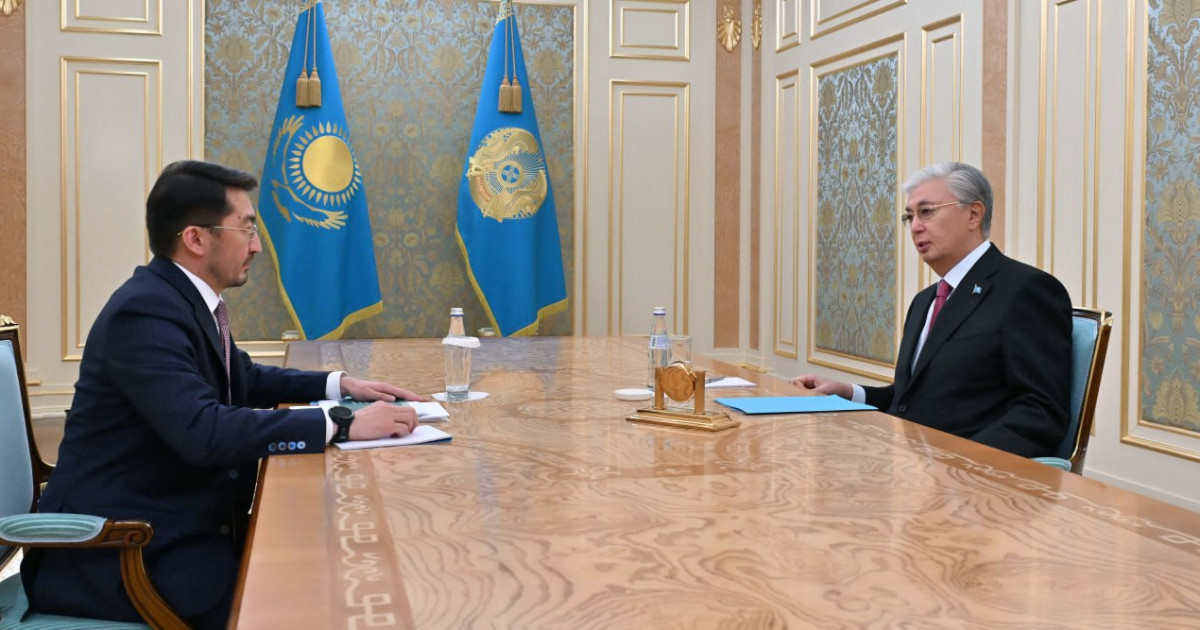 Мемлекет басшысы Премьер-Министрдің орынбасары – Жасанды интеллект және цифрлық даму министрі Жаслан Мәдиевті қабылдады