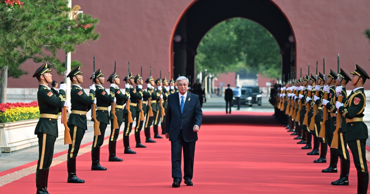 Президент Тоқаев Қытайдағы Жеңістің 80 жылдығына арналған салтанатты қабылдауға қатысты