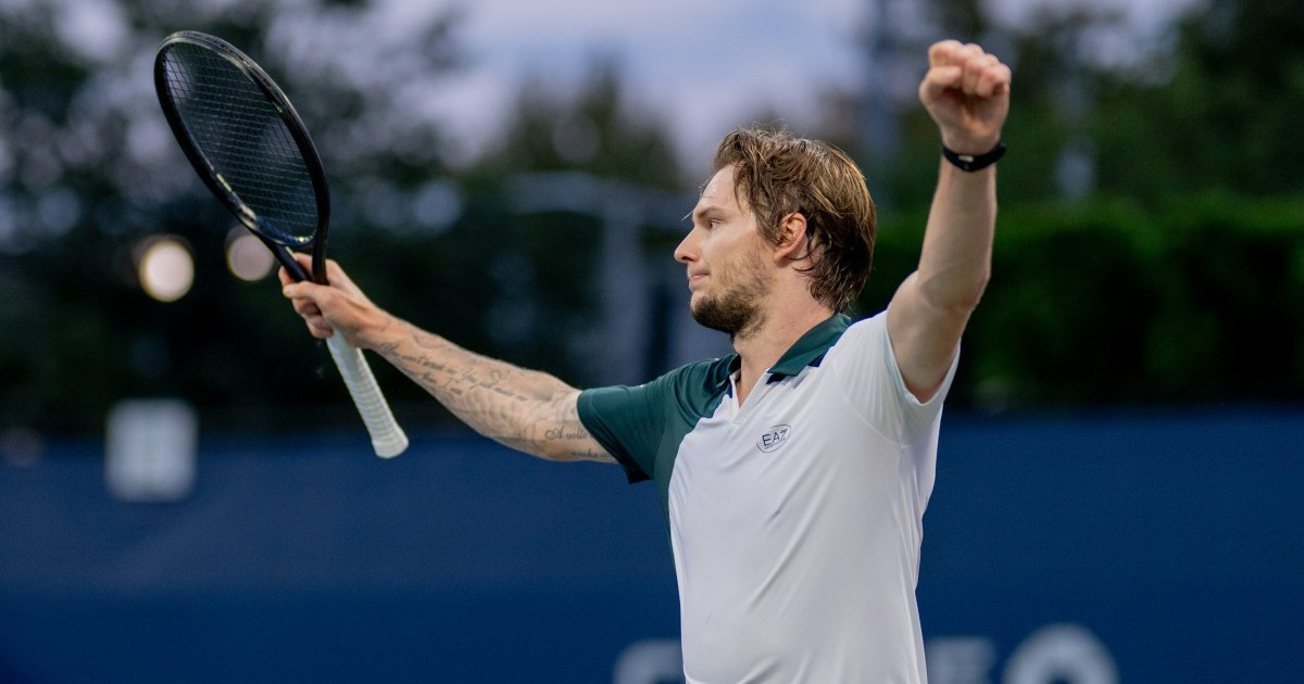 Теннисші Александр Бублик US Open турнирінің 1/8 финалына шықты