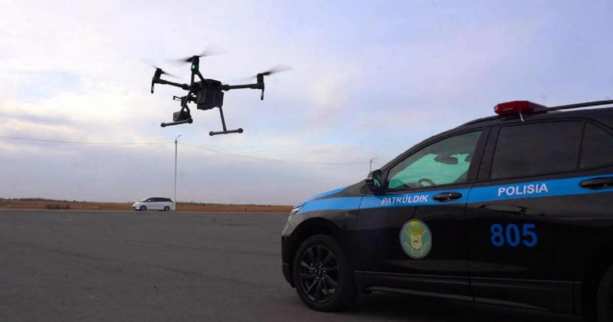 Жол ережесін дрондар қадағалайды