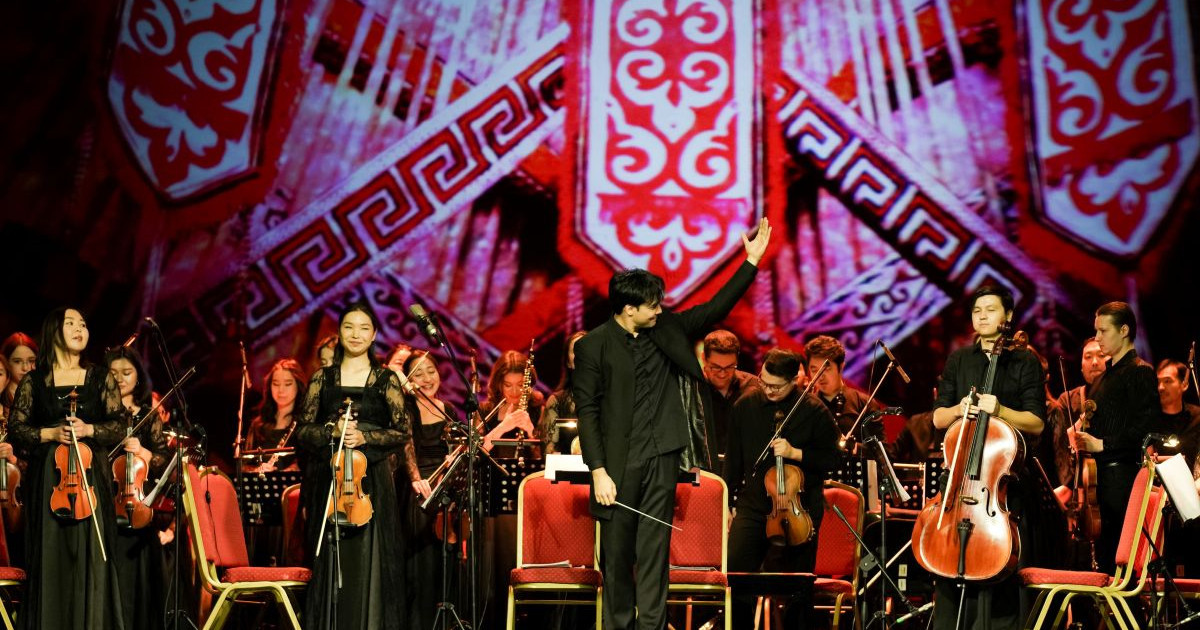 «Астана Балет» театрының сахнасында «Мәңгі ел» мерекелік концерті өтті