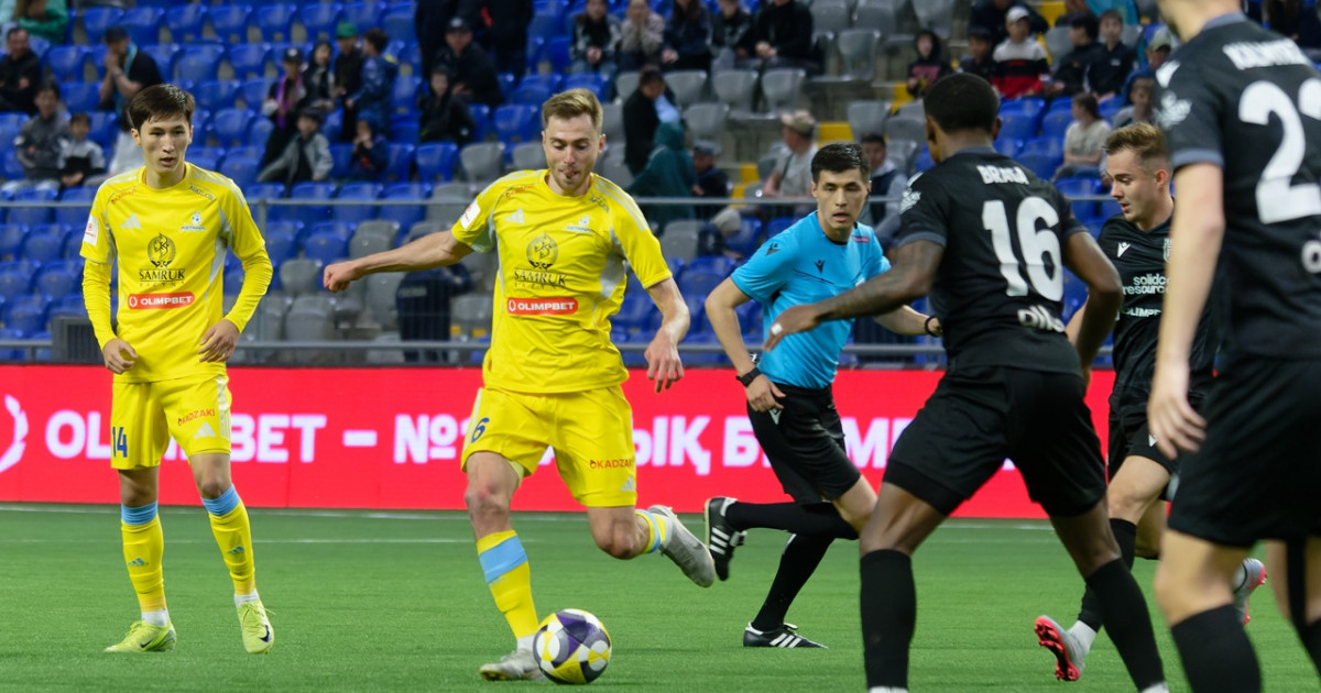 «Астана» клубы өз алаңында «Ақтөбені» жеңді