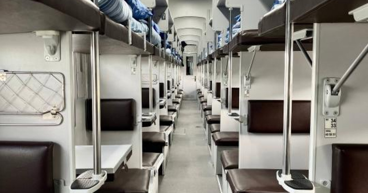 «Астана-Орал» бағытында жаңа вагондар қатынай бастады