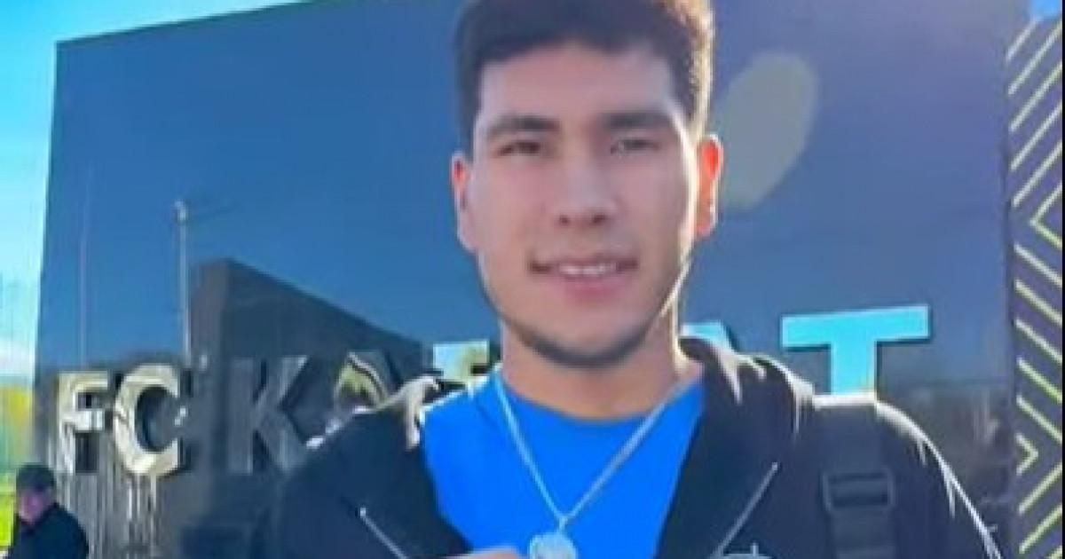 Чемпиондар лигасына жол ашқан қақпашы Темірлан Анарбековке  MacBook-тан кейін кулон сыйлады (видео)