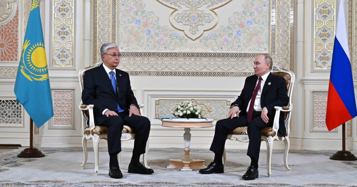Қасым-Жомарт Тоқаев Ресей президенті Владимир Путинмен Душанбеде кездесті