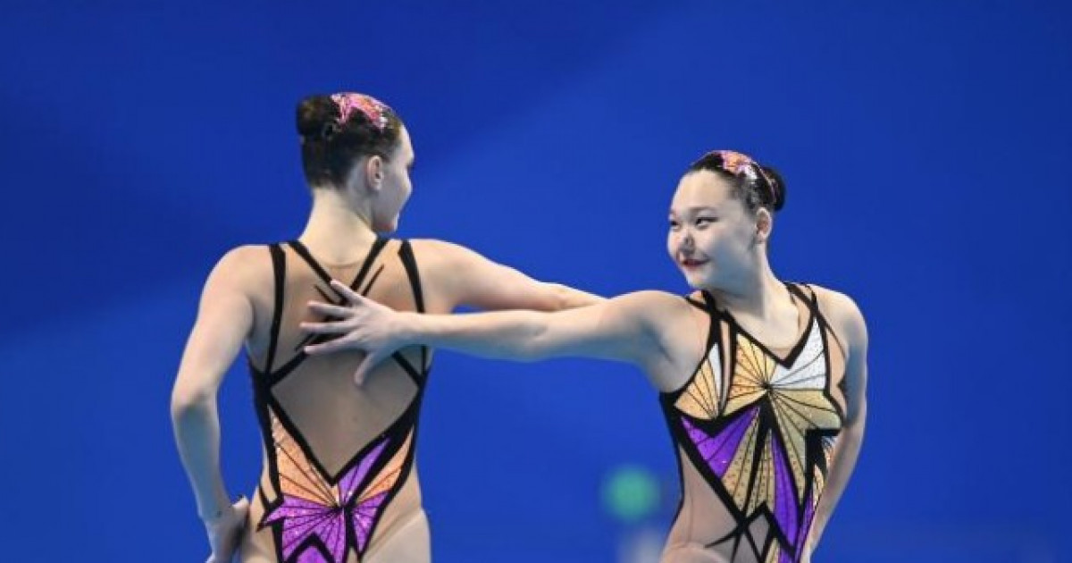 Қазақстандық жұп әртістік жүзуден Азия чемпионатының жүлдегері атанды