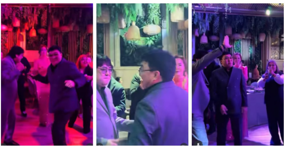 Мейрамбек Бесбаев пен Тоқтар Серіктің тойдағы биі желіде қызу талқыға түсті