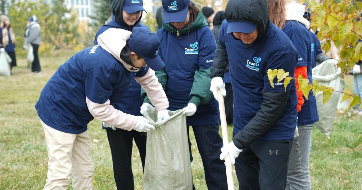 Республика бойынша өткен «Таза Қазақстан» акциясына 610 мыңнан астам адам қатысып, экологиялық рекорд орнатылды