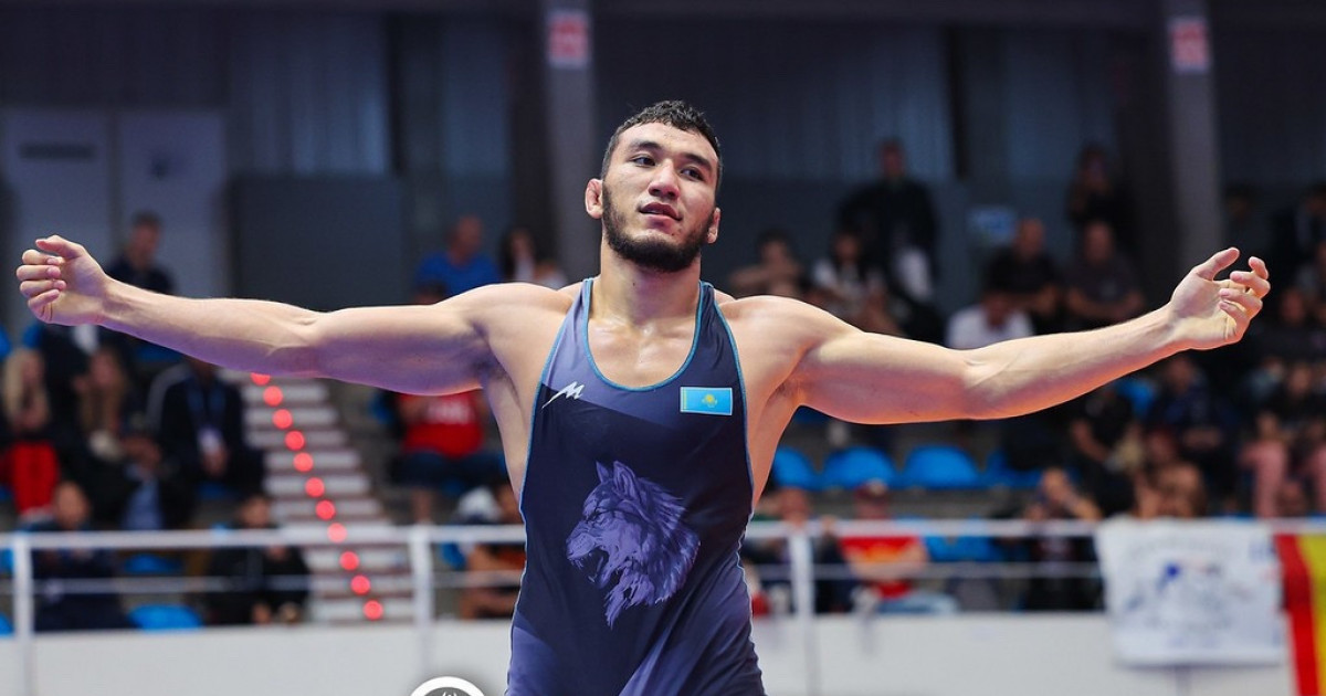 Ризабек Айтмұхан еркін күрестен әлем чемпионатының жүлдегері атанды