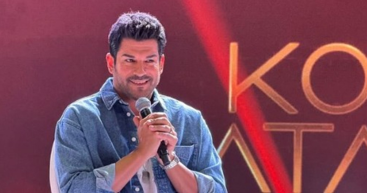 Танымал актер Бурак Озчивит Маңғыстау тұрғындарымен кездесті