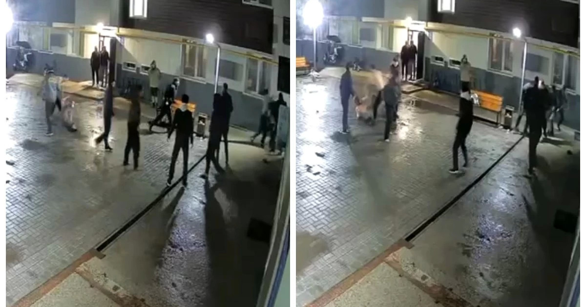 «12 адам жабылған»: Алматыдағы күзетші мен тұрғынды соққыға жықты