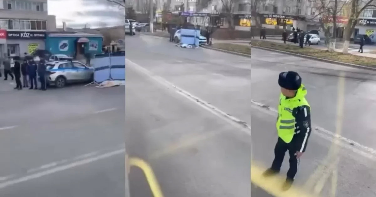 Ақтөбеде жолды кесіп өтпек болған жігітті көлік қағып  кетті