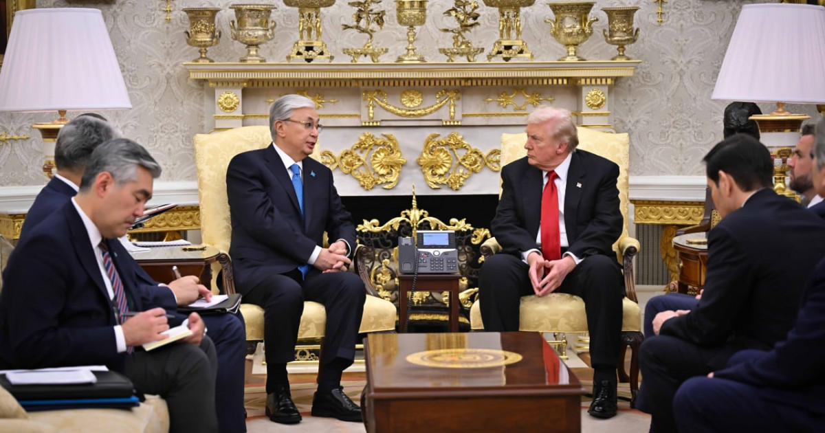 Қасым-Жомарт Тоқаев пен АҚШ президенті Дональд Трамп келіссөз жүргізді
