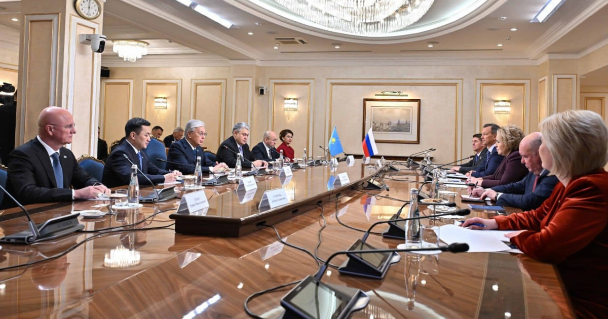 Қасым-Жомарт Тоқаев пен Валентина Матвиенко парламентаралық диалогтың өзекті мәселелерін талқылады