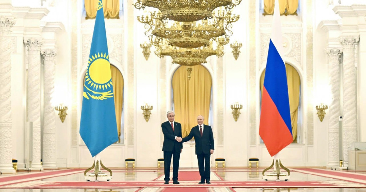 Кремльдің Георгий залында Қасым-Жомарт Тоқаевты ресми қарсы алу рәсімі өтті