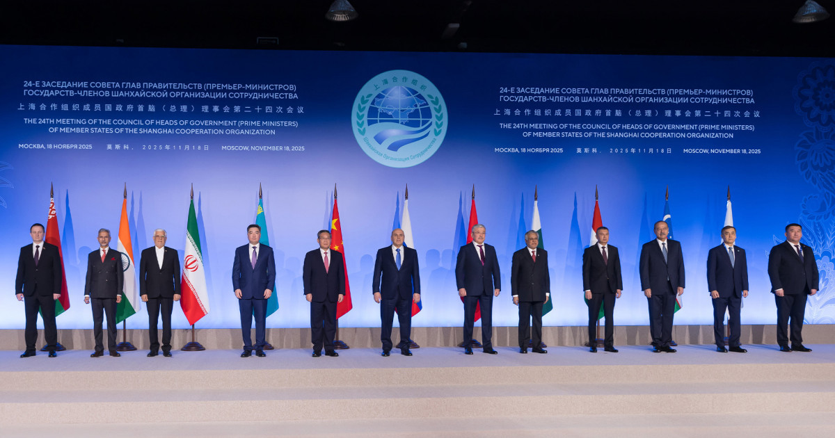 Премьер-Министр Олжас Бектенов Мәскеуде ШЫҰ-ға мүше елдердің үкіметтері басшылары кеңесінің отырысына қатысты