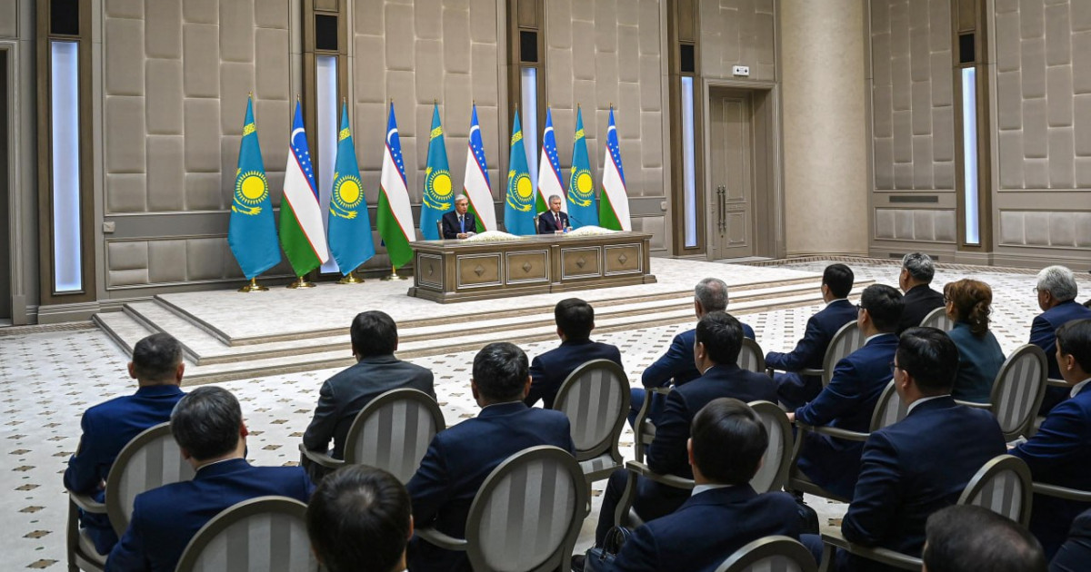 Президент: «Қазақстанда өзбек капиталының қатысуымен 6 мыңнан аса кәсіпорын табысты жұмыс істейді»