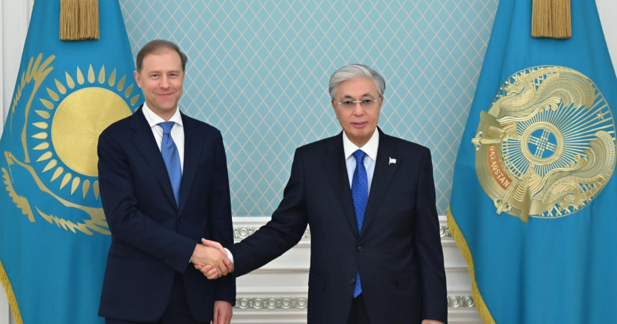 Президент Ресей Федерациясы үкіметі төрағасының бірінші орынбасарын қабылдады