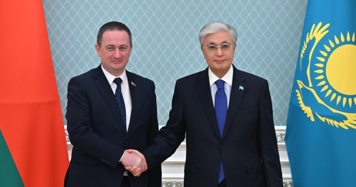 Қасым-Жомарт Тоқаев Беларусь премьер-министрі Александр Турчинді қабылдады