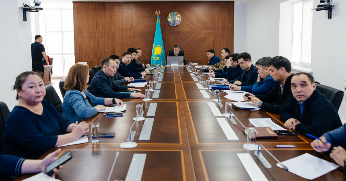 Атырау облысында жедел штабтың отырысы өтті