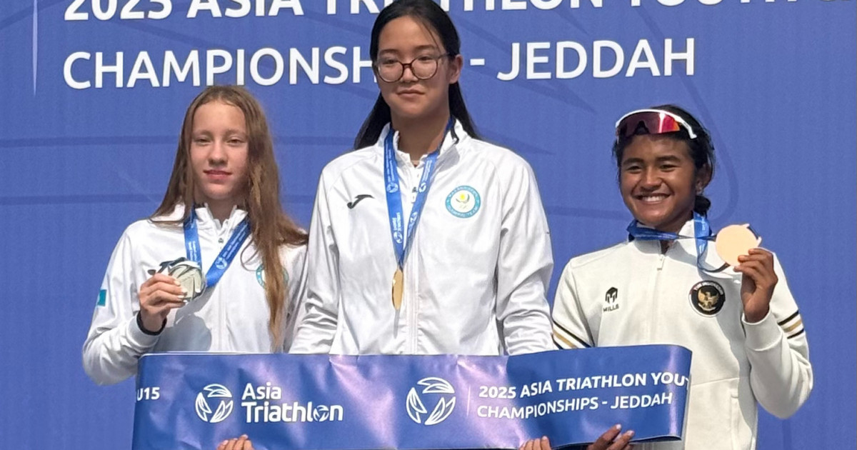 Қазақстан жастары триатлоннан Азия чемпионатында нәтижелі өнер көрсетті