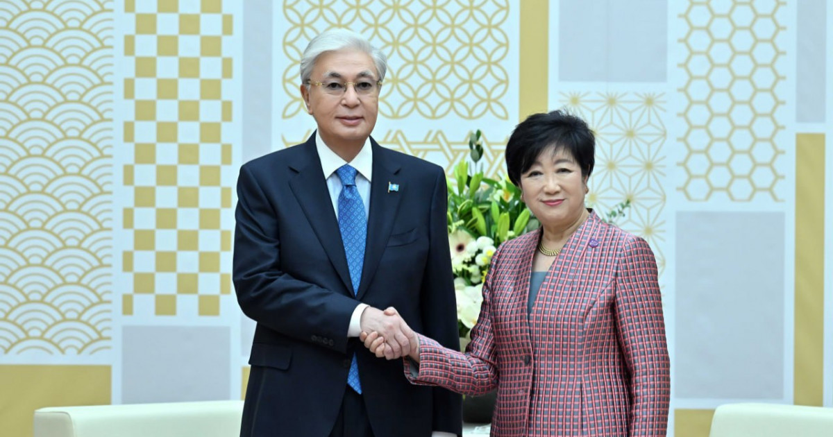 Президент Токио губернаторы Юрико Коикэмен кездесу өткізді 