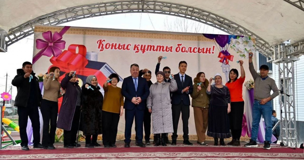 Тәуелсіздік мерекесі қарсаңында Түркістан облысында жаңа тұрғын үй пайдалануға берілді