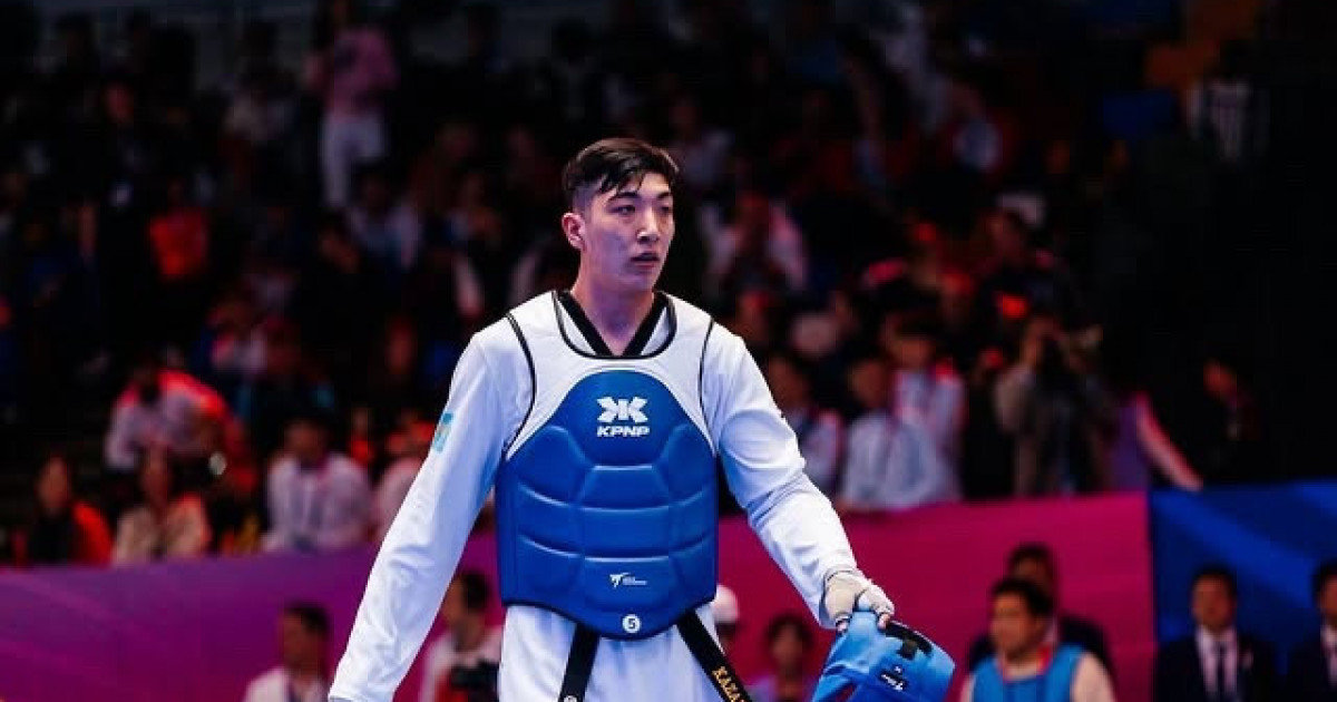 Таэквондошы Бейбарыс Қабылан жастар арасында әлем чемпионы атанды