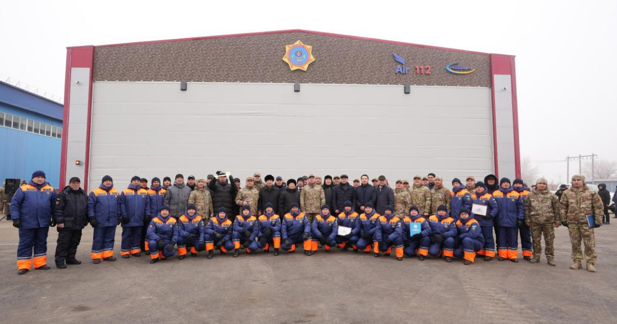 Ұлытау облысында алғашқы авиациялық жасақ пайдалануға берілді