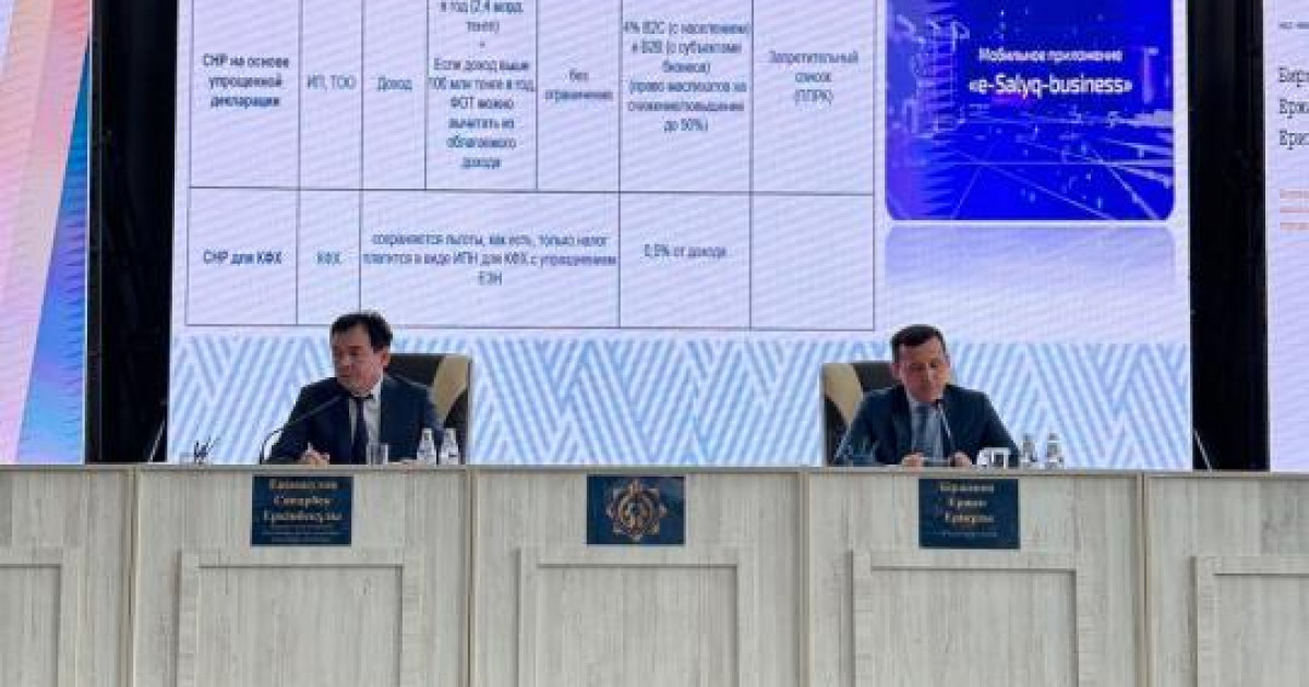 Жаңа Салық кодексі бизнеске бюрократиядан арылуға көмектеседі