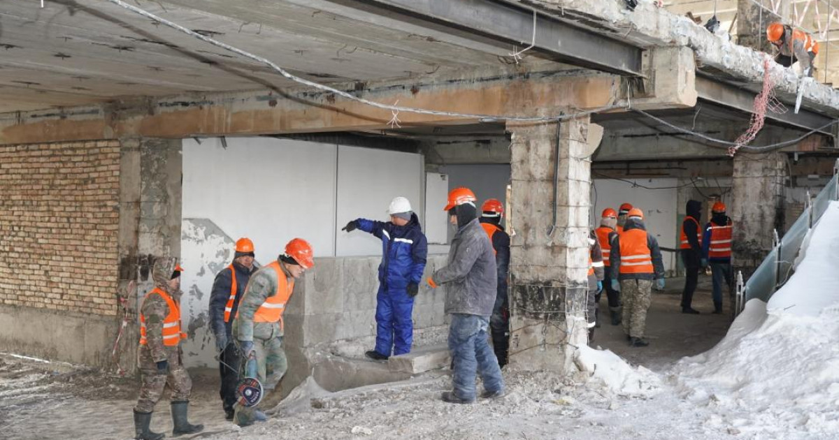 Астана-1 вокзалын жөндеу жұмысы биыл аяқталады